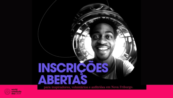 Dia Mundial da Criatividade abre inscrições para inspiradores, voluntários e anfitriões em todo o Brasil